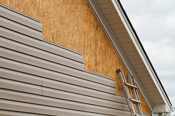 Professional Siding Repair technician working in Blair, SC